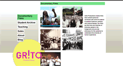 Desktop Screenshot of gritoproductions.com